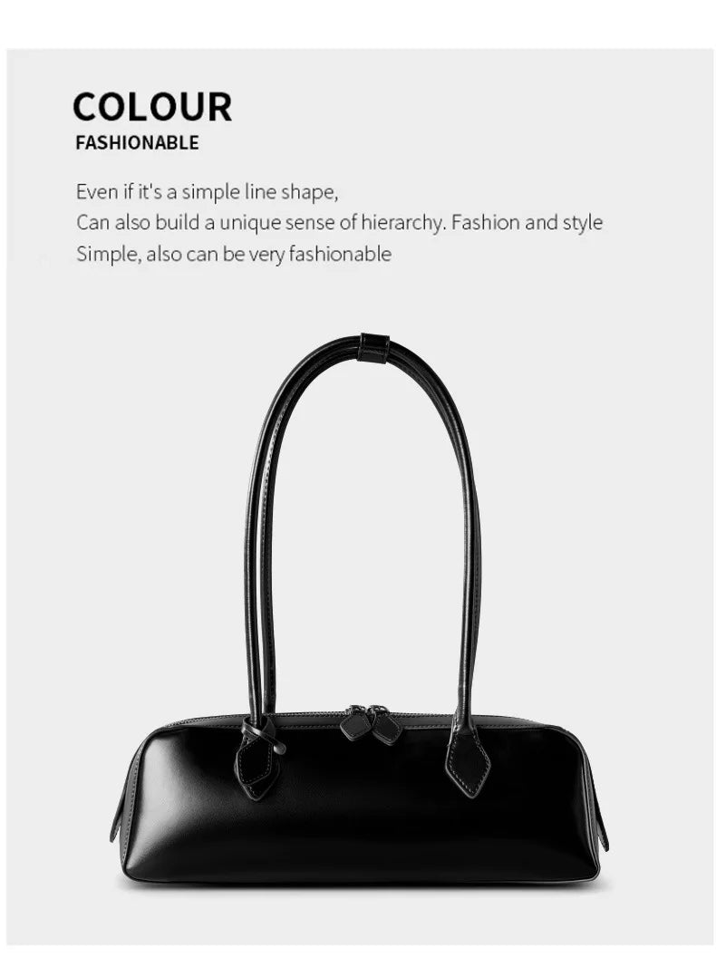 Sac Épaule Cuir Luxe