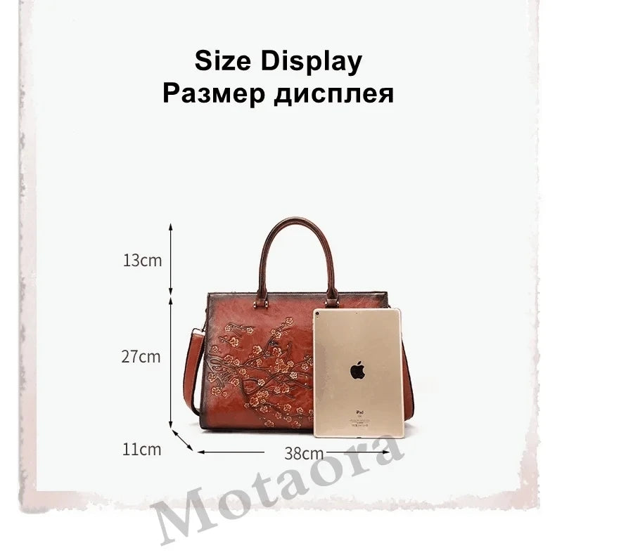 Sac Épaule Vintage Fleur