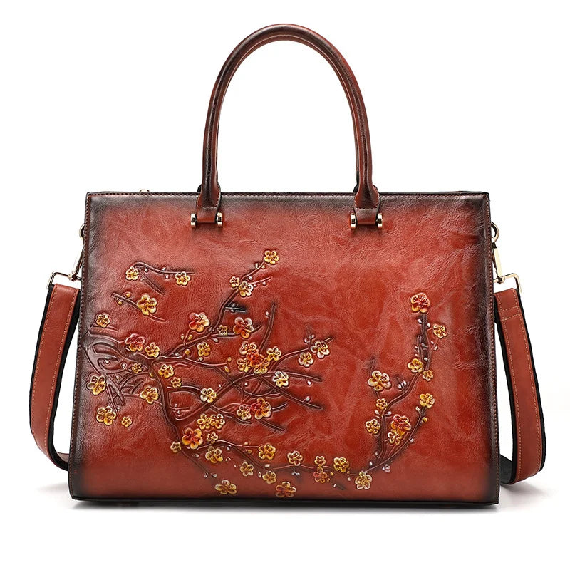 Sac Épaule Vintage Fleur