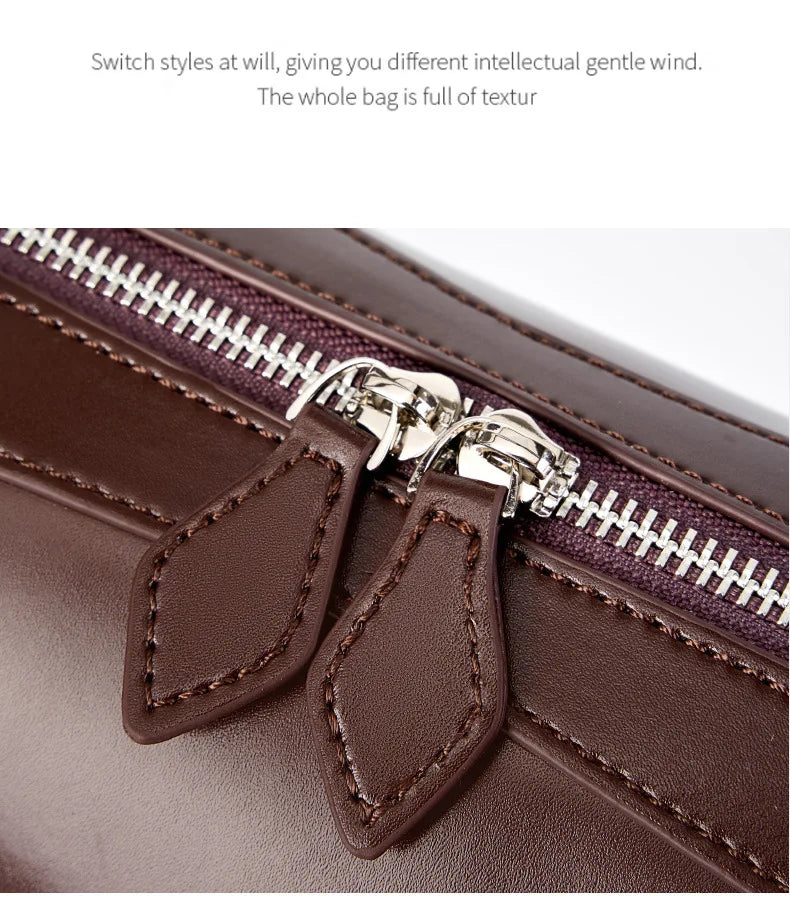 Sac Épaule Cuir Luxe