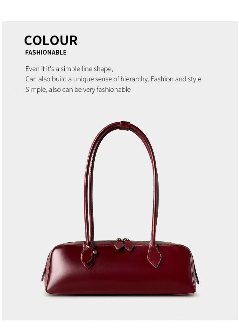 Sac Épaule Cuir Luxe