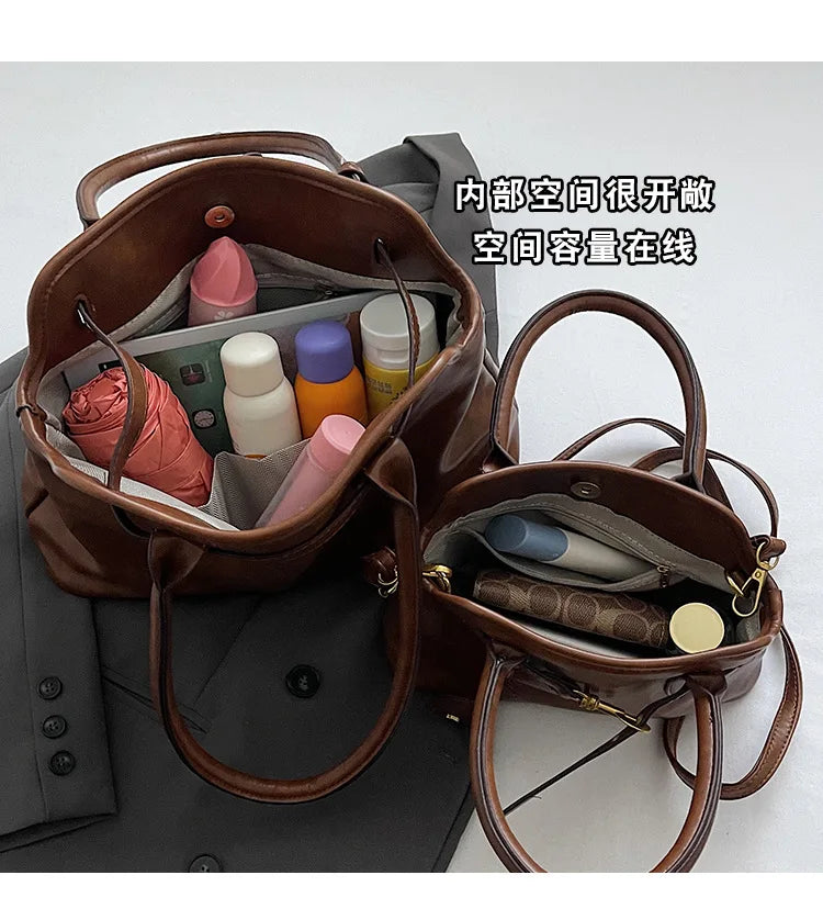 Sac Cabas Rétro PU