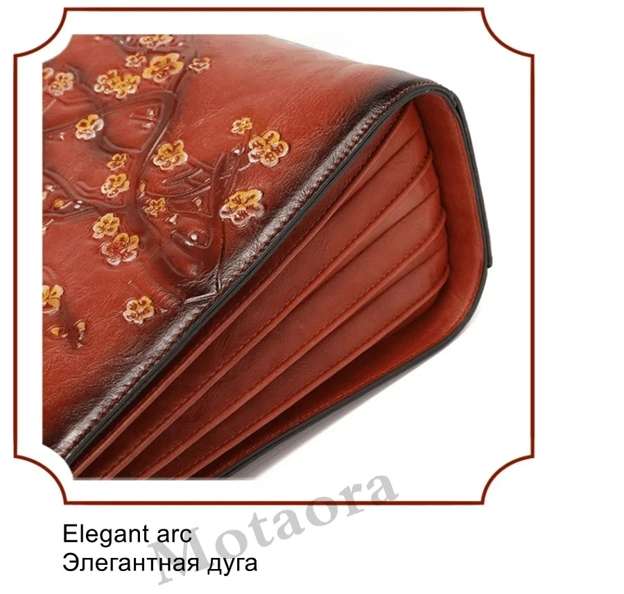 Sac Épaule Vintage Fleur