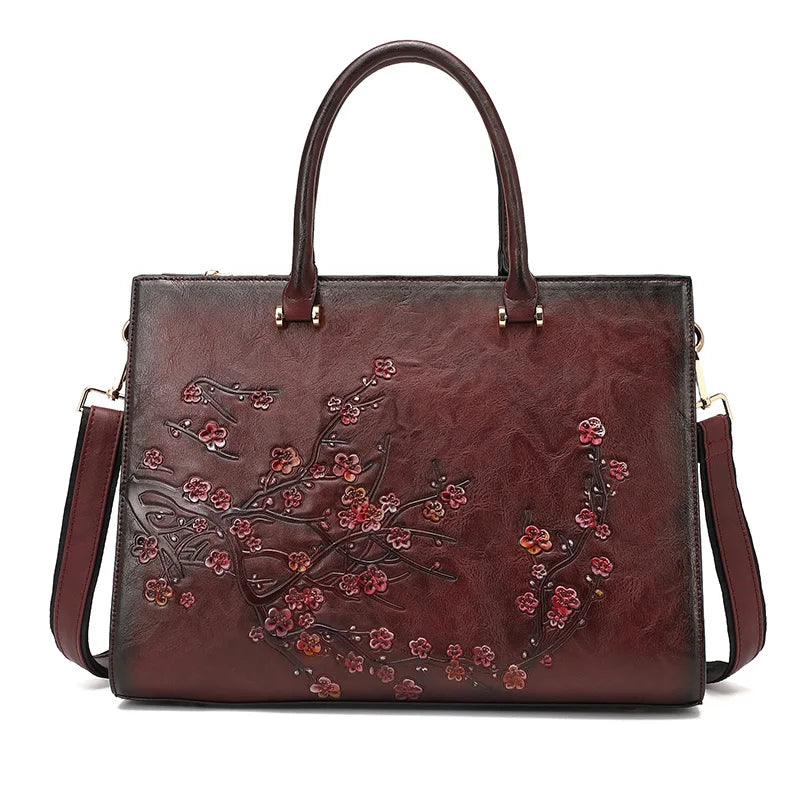 Sac Épaule Vintage Fleur