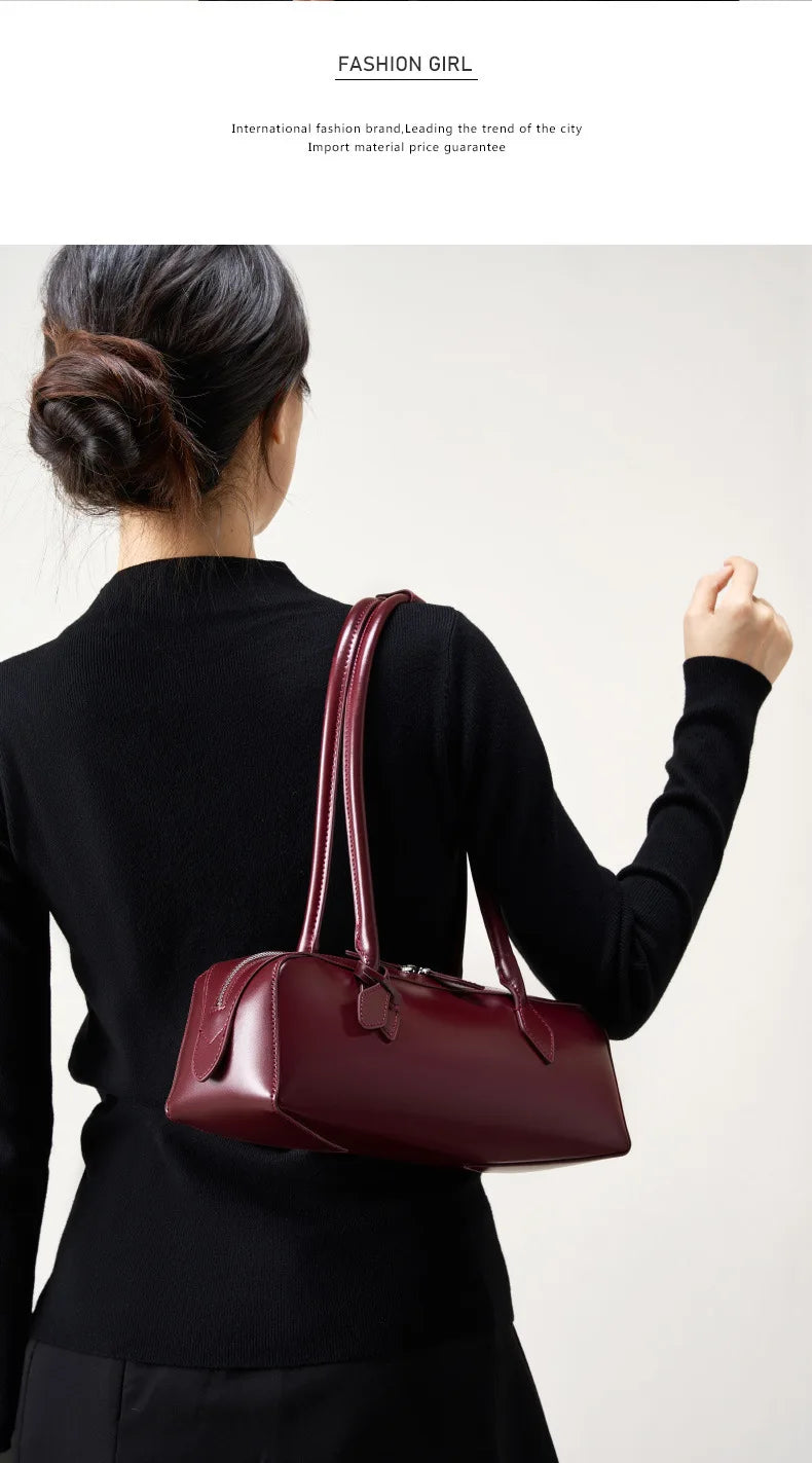 Sac Épaule Cuir Luxe