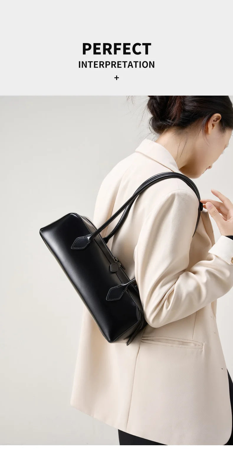 Sac Épaule Cuir Luxe