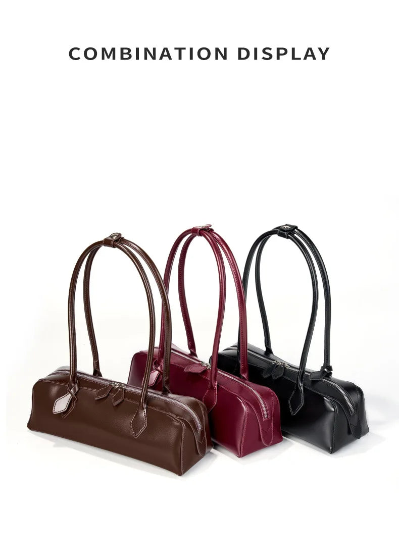 Sac Épaule Cuir Luxe