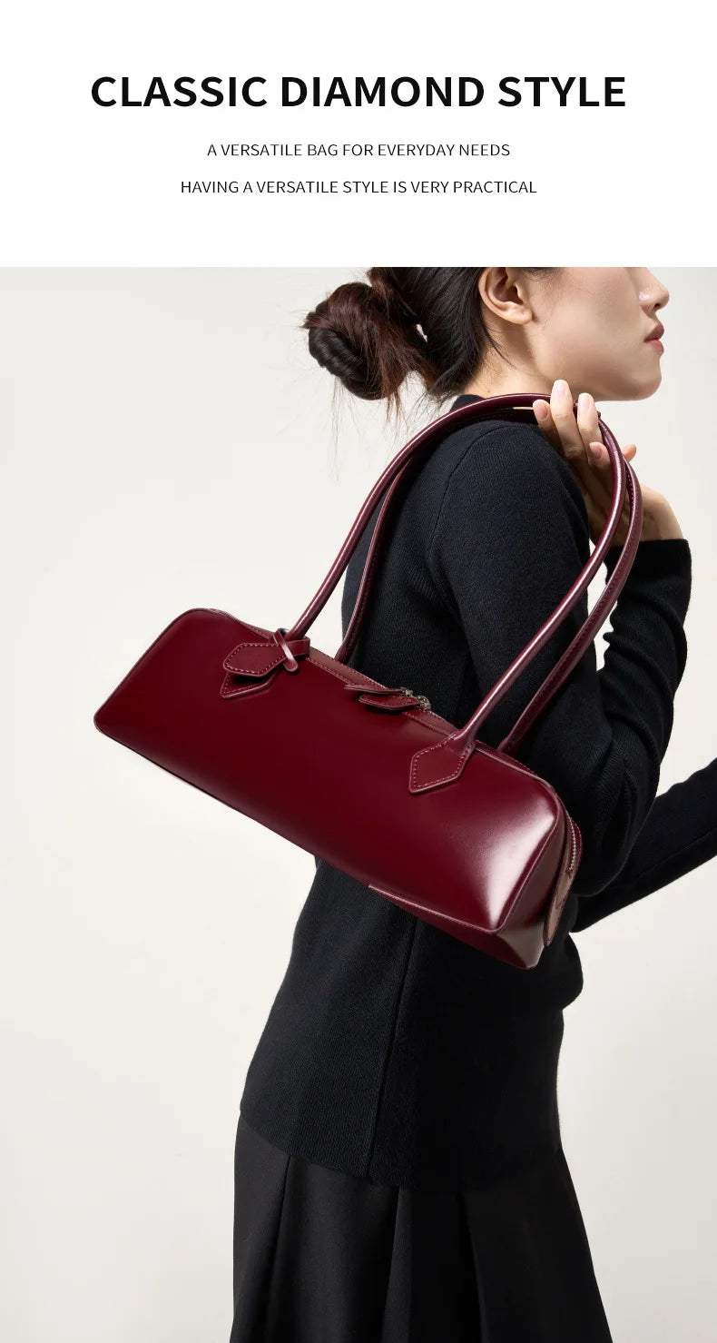 Sac Épaule Cuir Luxe