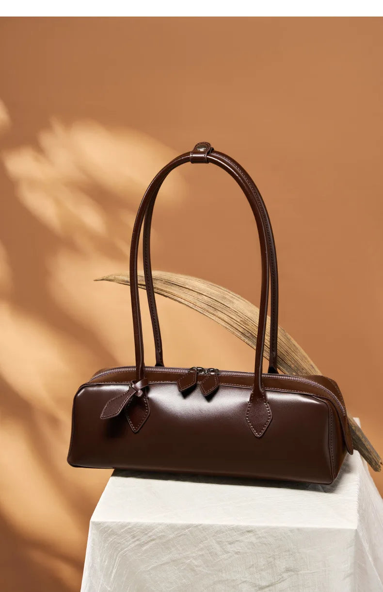 Sac Épaule Cuir Luxe